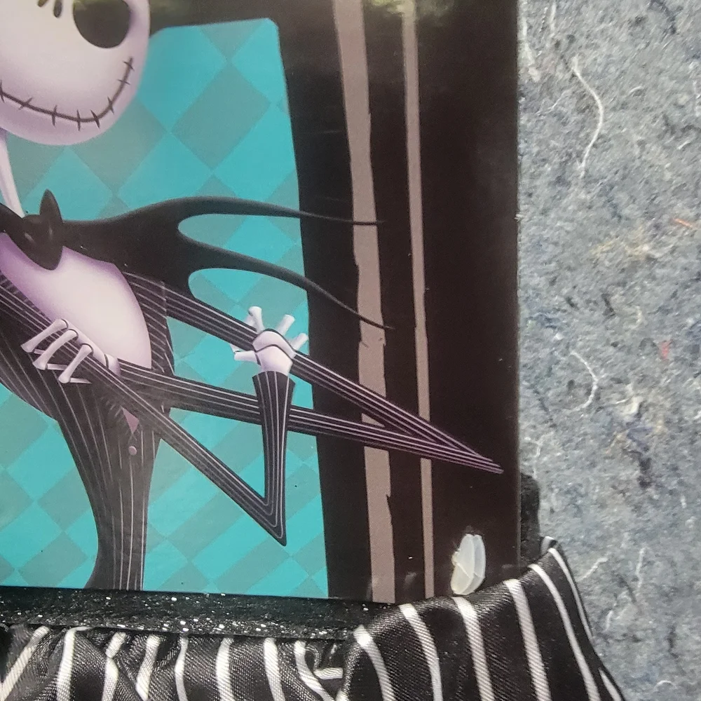 Kids-Girls Halloween Jack Skellington Skit‎ & Headband New Age 7and up